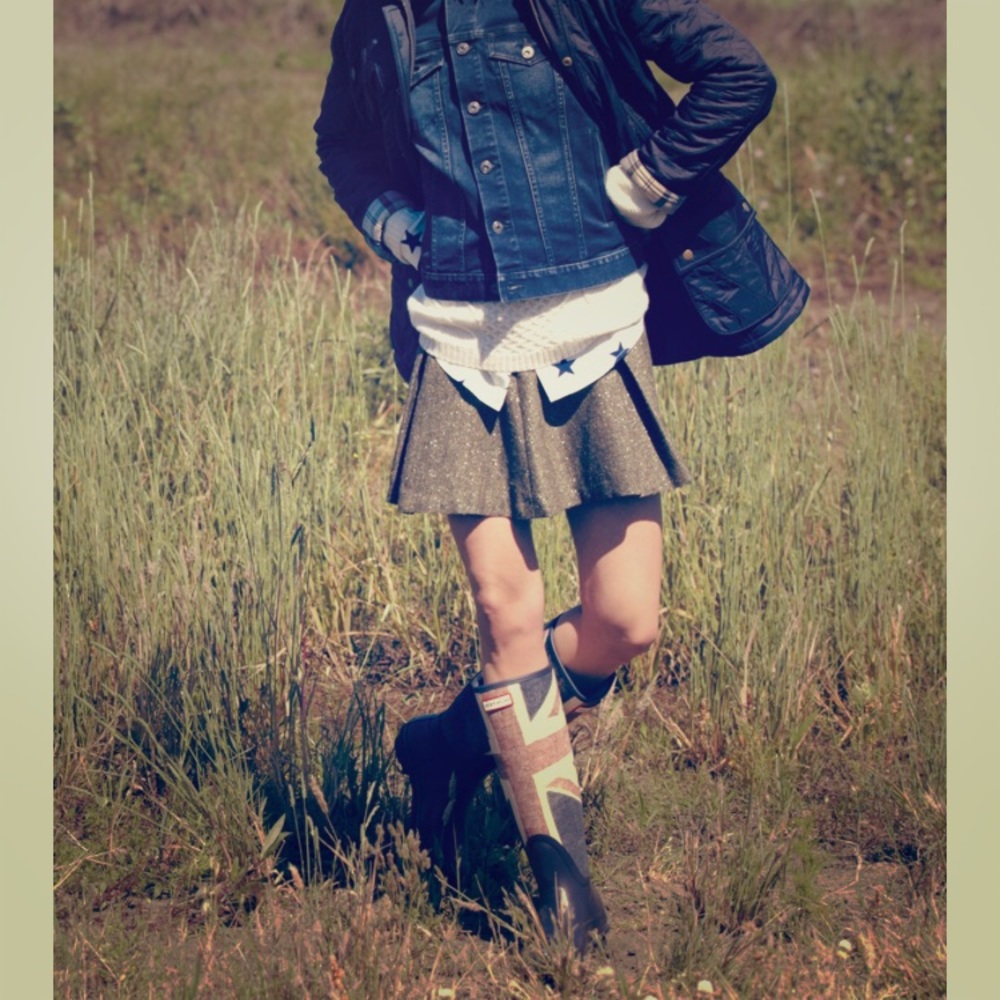 Hunter Boots-British Union Jack Flag