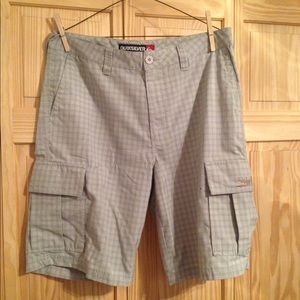 Quicksilver plaid shorts