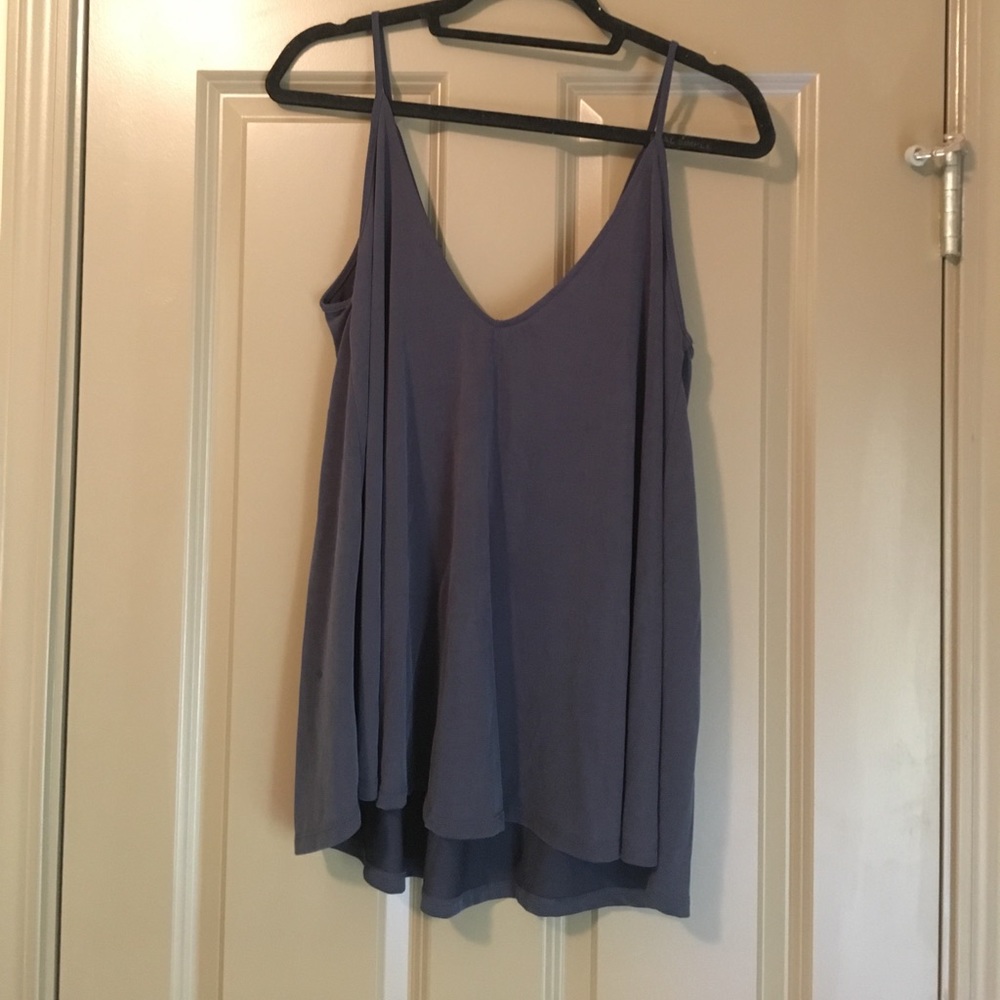 LUSH Navy tank top