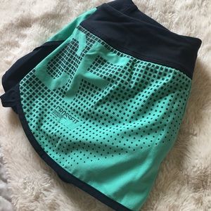 Reebok CrossFit Women's shorts- color is navy&aqua