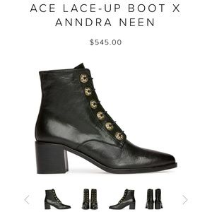 Aw Lace Up Boot x Anndra Neen