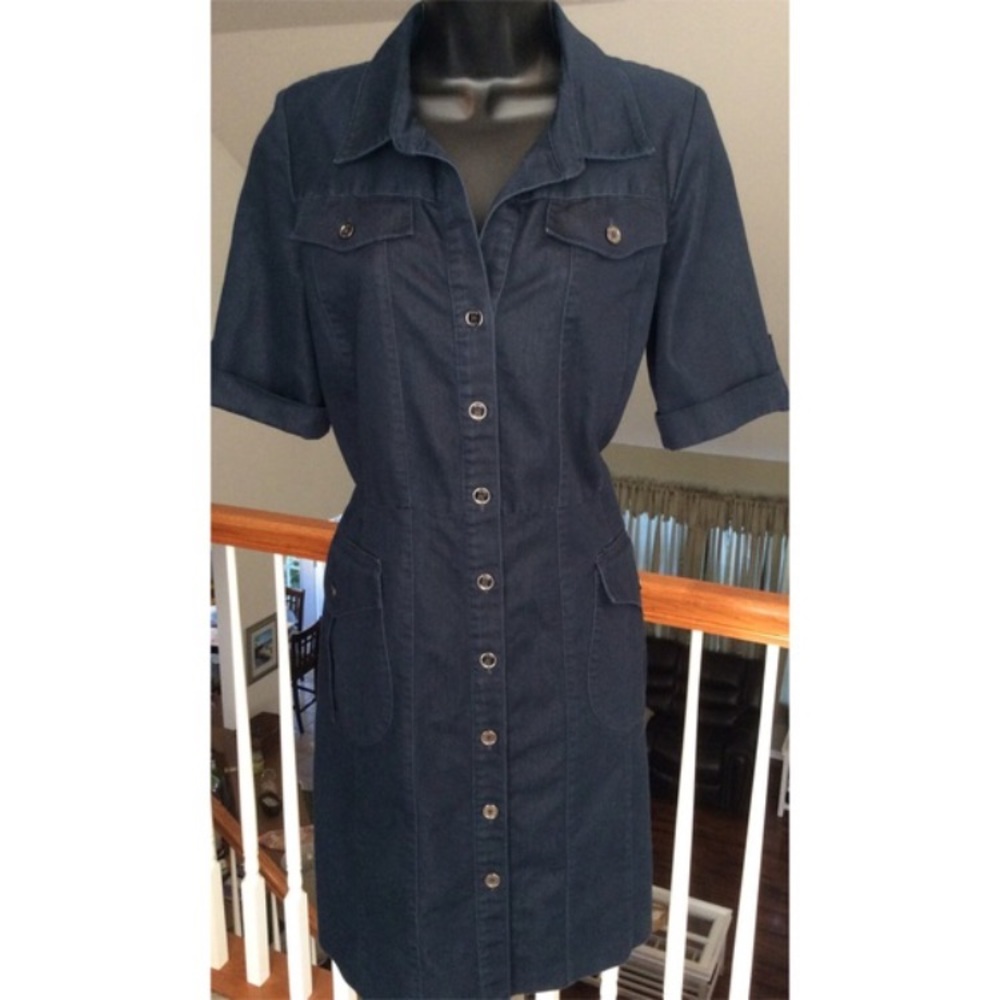 DENIM Dress by Ellen Tracy👗