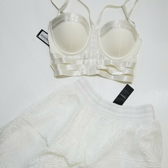 Bebe Boho Princess Lace Skirt+ Bustier - Picture 7 of 8