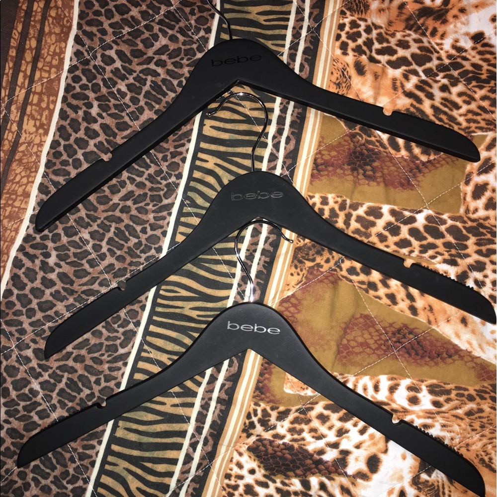 Authentic thick Bebe hangers