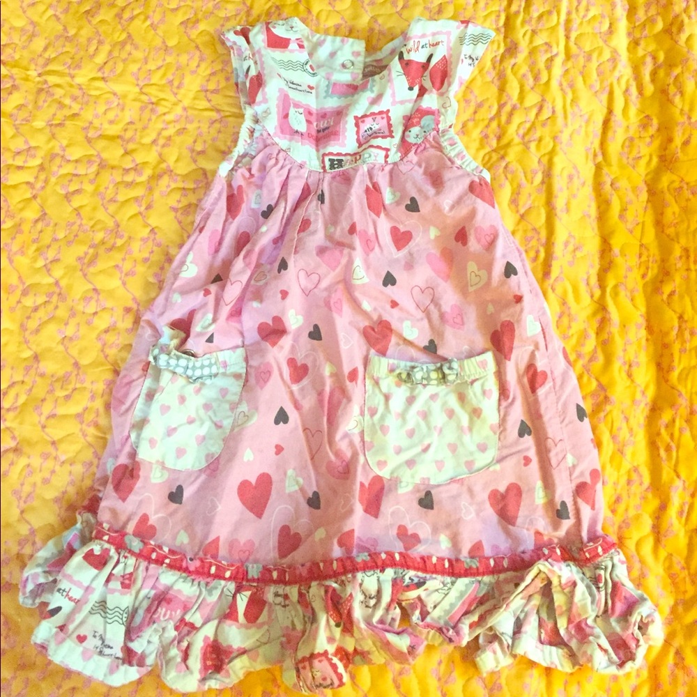 Jelly the pug love letter dress 4