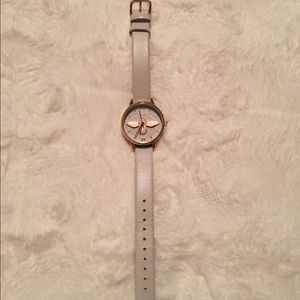 Olivia Burton Leather Strap Watch