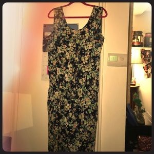 NY&CO Eva Mendes Floral Jumpsuit