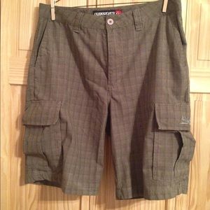 Quicksilver plaid shorts