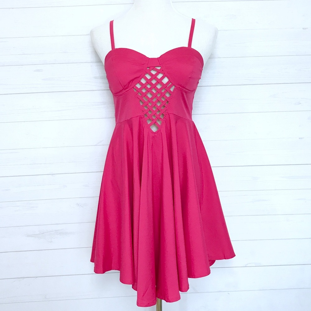 New Look Fuchsia Dress
