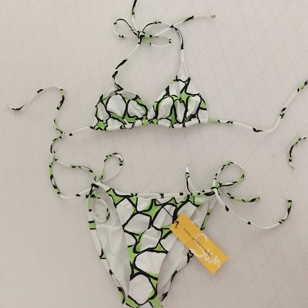 Diane von Furstenberg string bikini