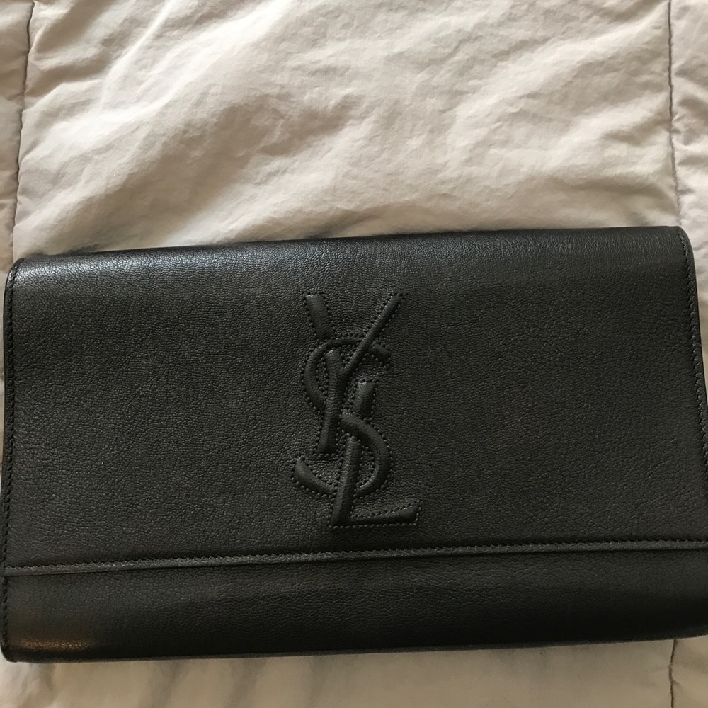 AUTHENTIC YSL CLUTCH