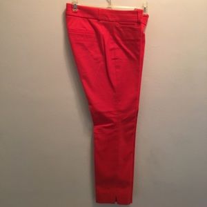 Banana Republic Sloan Fit 2P Orange Ankle Pants