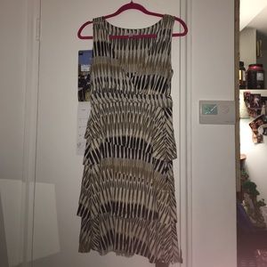 NY&CO Beige Pull-On Dress