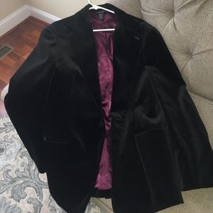 Black velvet dkny sports coat