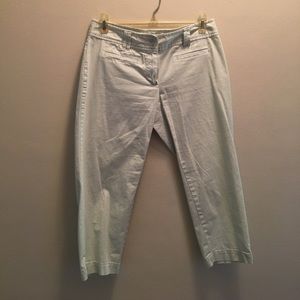 LOFT Chino Capris SZ 2P in light sea foam color