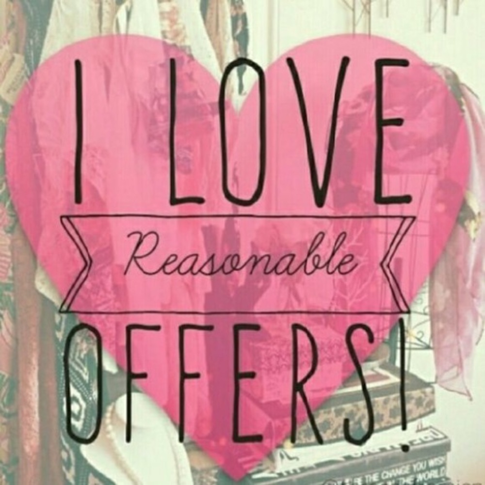 Offers are always welcomed!!