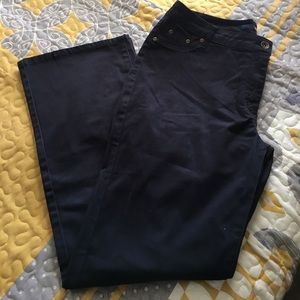 NWOT Black Denim pants Plus Size 12W