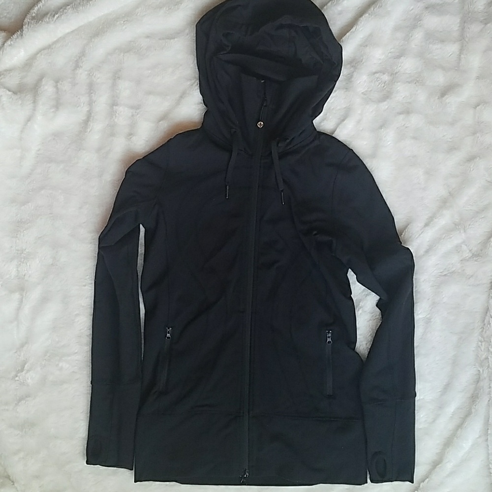 Lululemon black track jacket