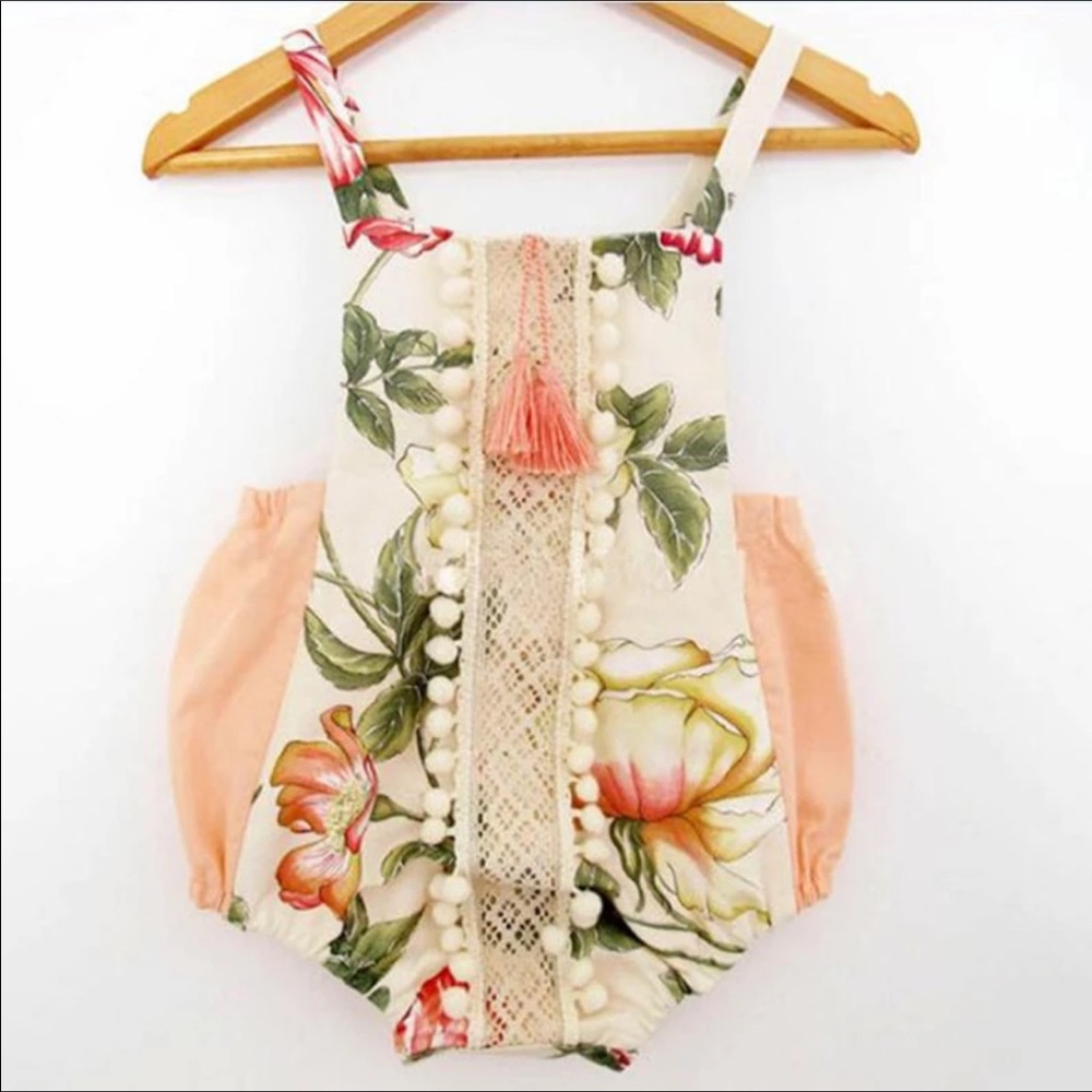 Floral Baby Romper