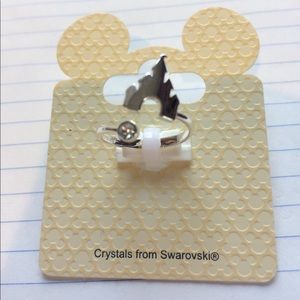 Walt Disney ring with Swarovski crystal