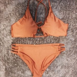 Light brown bikini set