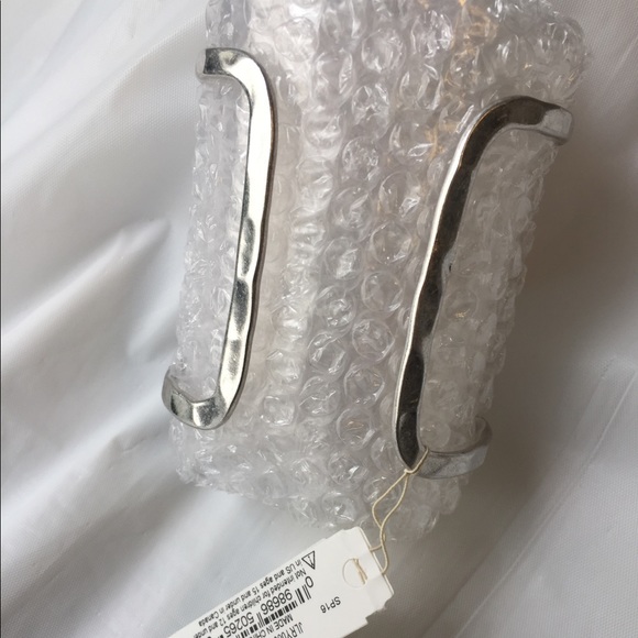 Lucky 🍀Brand Silver Bar Cuff (NWT) - Picture 3 of 5