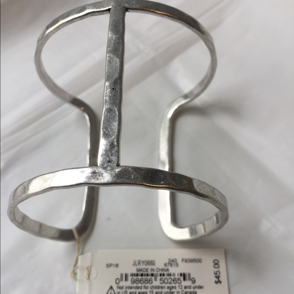 Lucky 🍀Brand Silver Bar Cuff (NWT) - Picture 4 of 5
