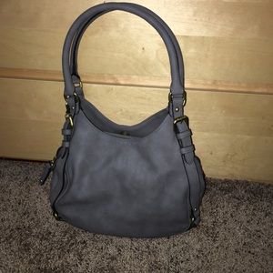Grey purse