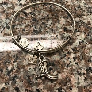 Cowboy boot Alex and Ani bracelet