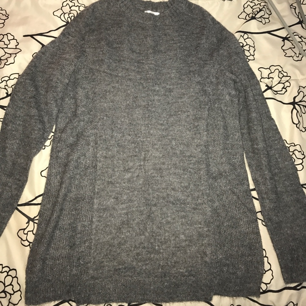 Grey Leith Sweater; Lightweight