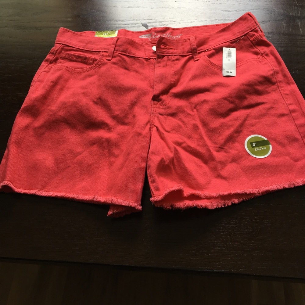 NWT old navy sweet heart shorts as 10