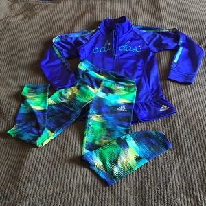 Girls ADIDAS SWEATSUIT