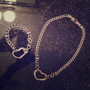 Brighton Heart Necklace & Bracelet set