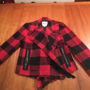 BB Dakota  red Buffalo Plaid jacket