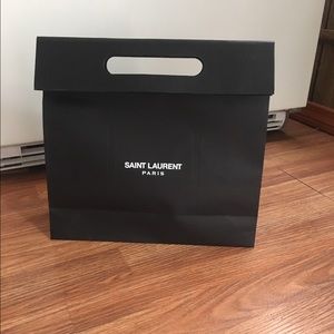 Saint Laurent shopping bag