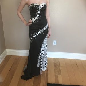 Night Moves Prom Dress