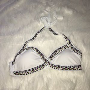 PINK Victoria's Secret BathingSuit Top Embroidered