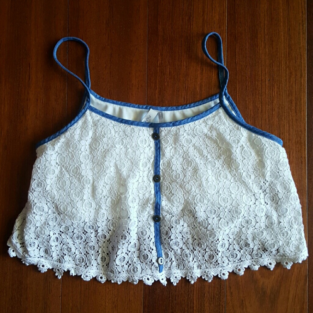 Paper Crane crop top