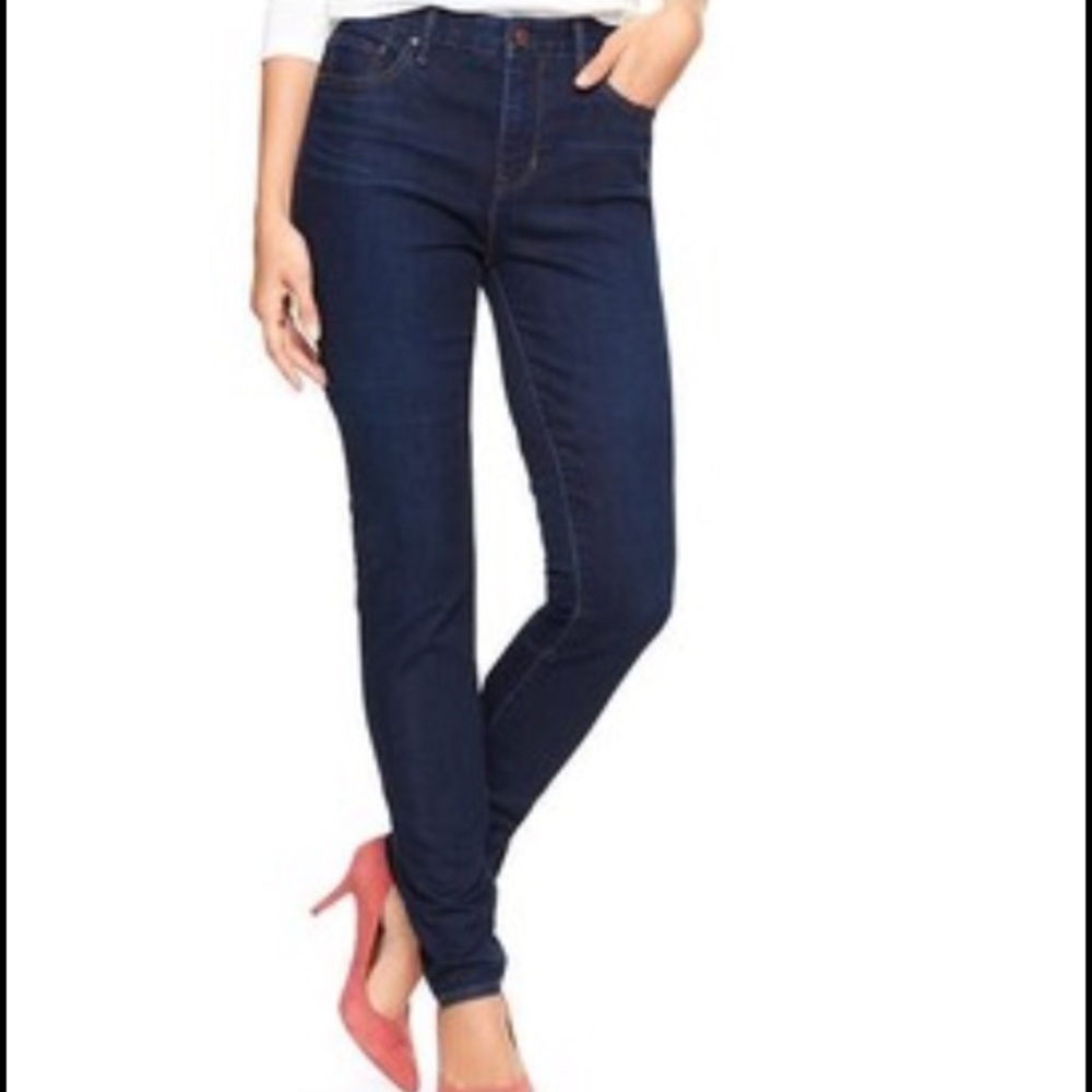 Gap High Rise Skinny, 25r