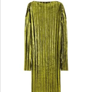 H&M Metallic Green Shimmering Dress *NEVER WORN*
