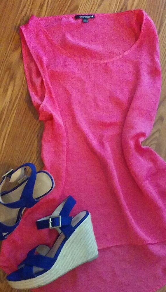Pink Flirty Tank Top size L HeartSoul