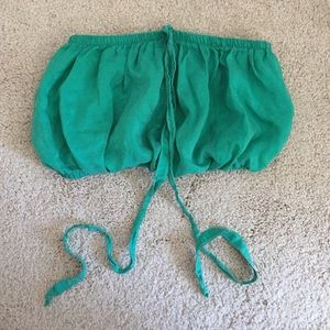 AA Vintage loose silk tube top