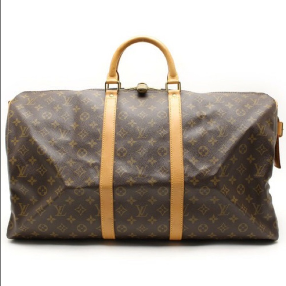 Monogram keypol band Riel 55 Boston bag