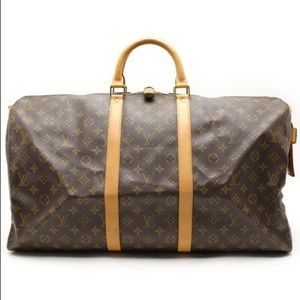 Monogram keypol band Riel 55 Boston bag