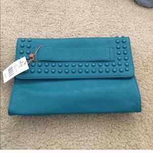 Turquoise clutch