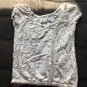 lace kids t shirt