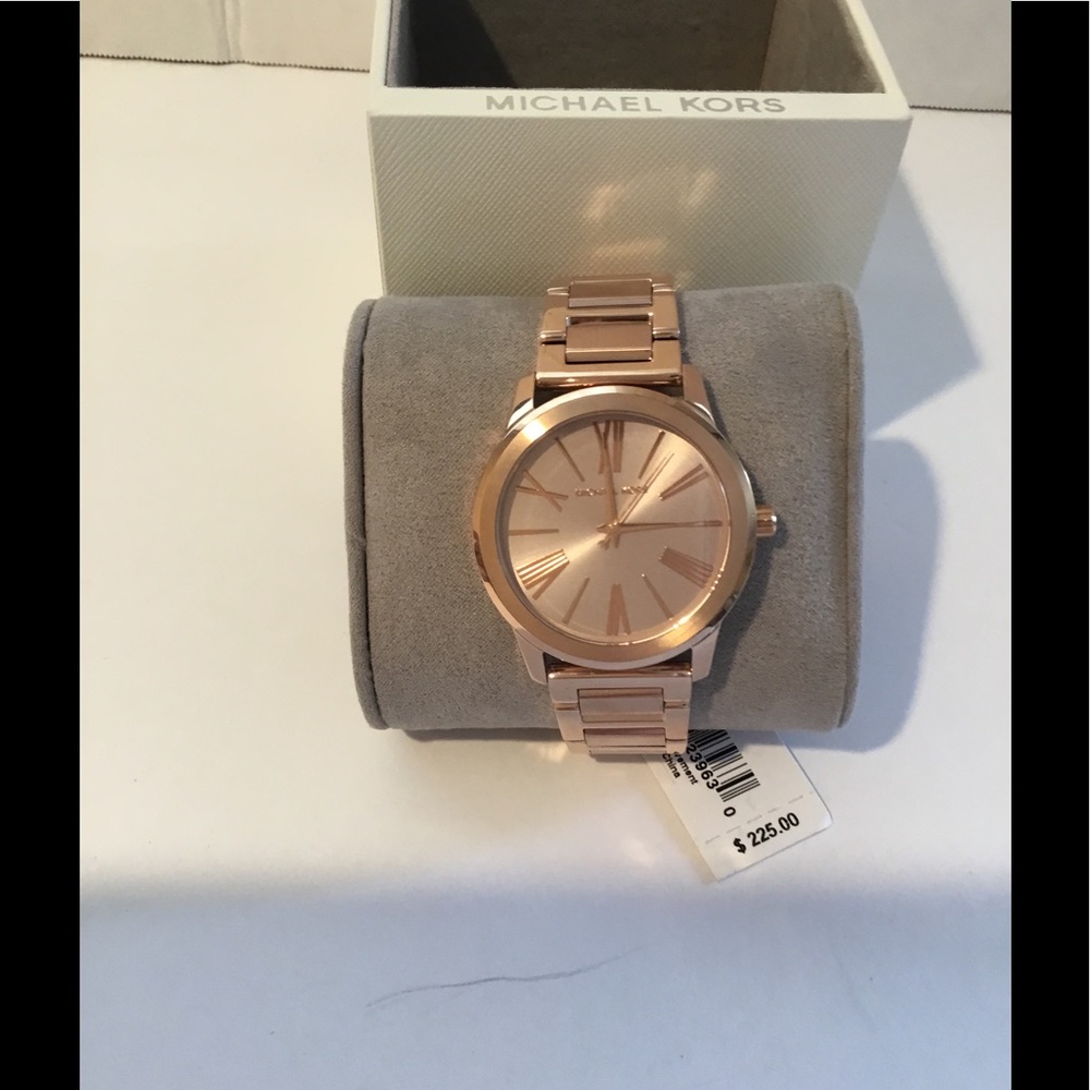 Michael Kors watch rose gold