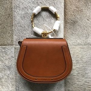🚫SOLD🚫 AUTH Chloe Small Nile Bracelet Bag, Brown