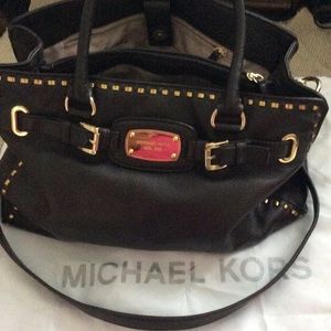 💯 authentic Michael Kors chocolate brown bag 💼