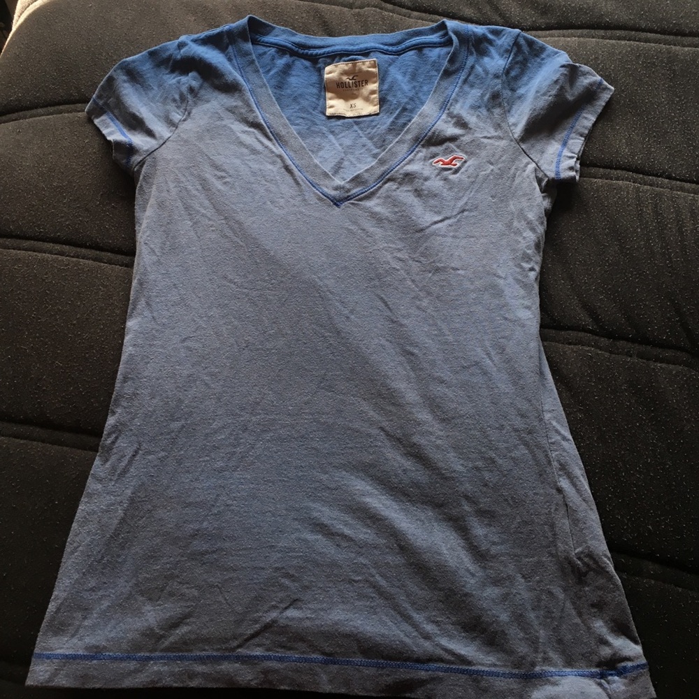 ombré hollister t shirt